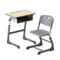 Yellow Adjustable Student Desk and Chair Set image 0